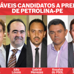 Os prováveis candidatos a prefeito de Petrolina em 2020