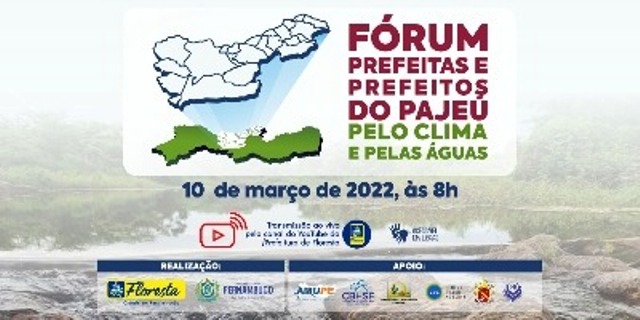 A Prefeitura Municipal de Floresta realizará, nesta quinta-feira (10/03), o  Fórum das Prefeitas e dos Prefeitos do Pajéu pelo Clima e pelas Águas |  Blog do Didi Galvão
